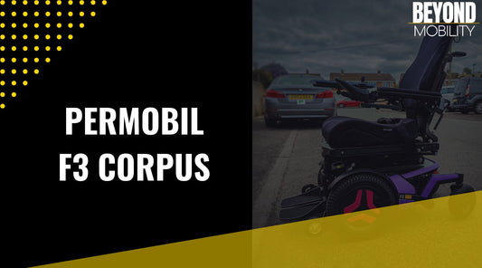 Permobil F3 Corpus - Bristol - Beyond Mobility.