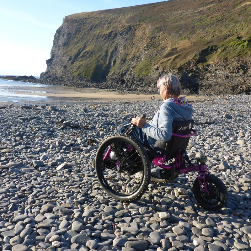 Mountain Trike eTrike All-Terrain wheelchair from Beyond Mobility