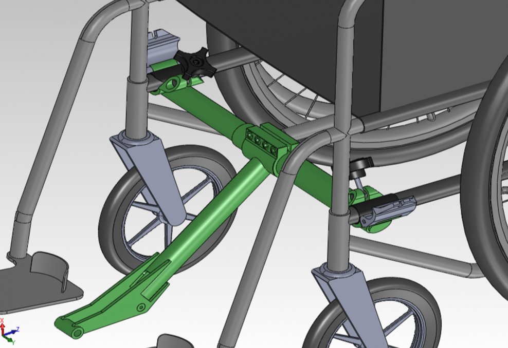 FreeWheel Folding Wheelchair Adapter - Beyond Mobility
